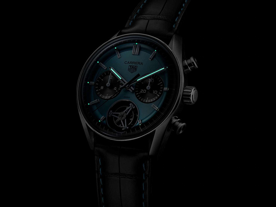 Часы TAG Heuer Carrera Chronograph Tourbillon CBS5014.FC6573 — артикул CBS5014.FC6573