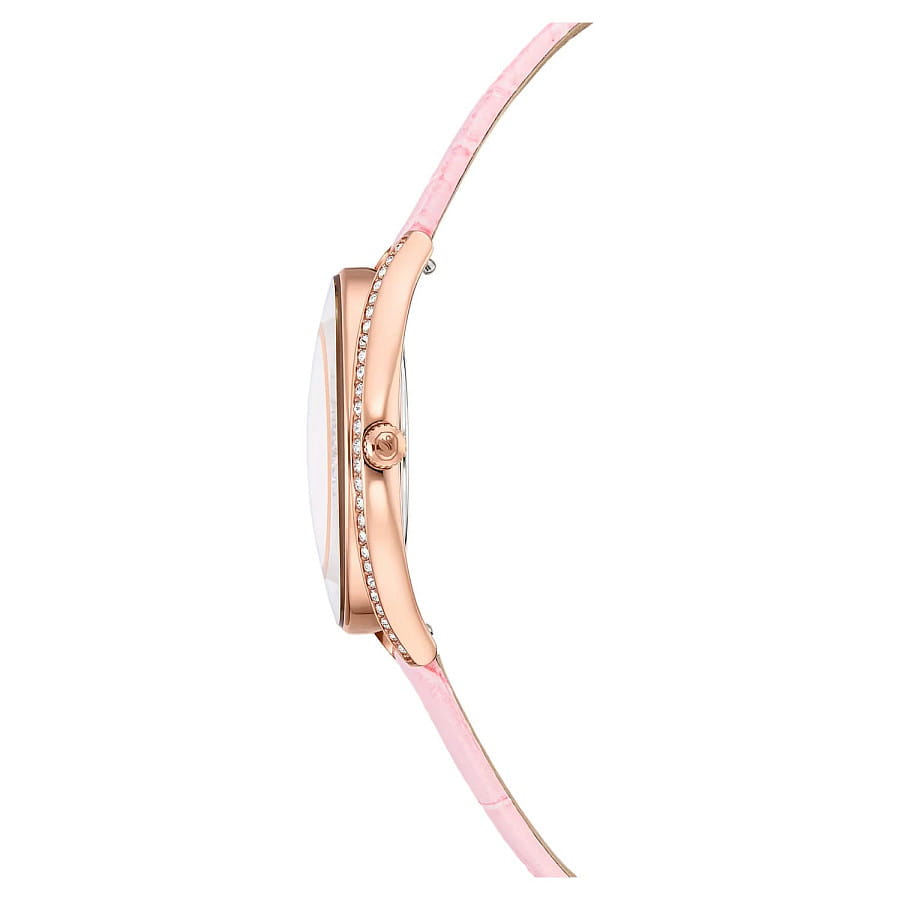 Часы Swarovski Crystalline Aura 5730150 — кожаный, женские