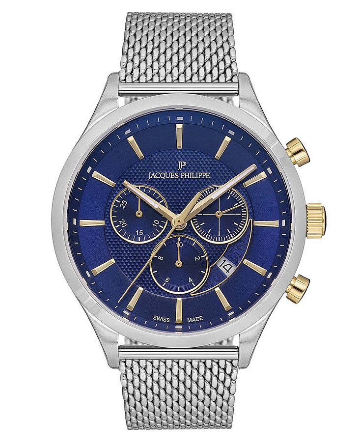 Часы Jacques Philippe Gallant JPQGC031236 — мужские, синий