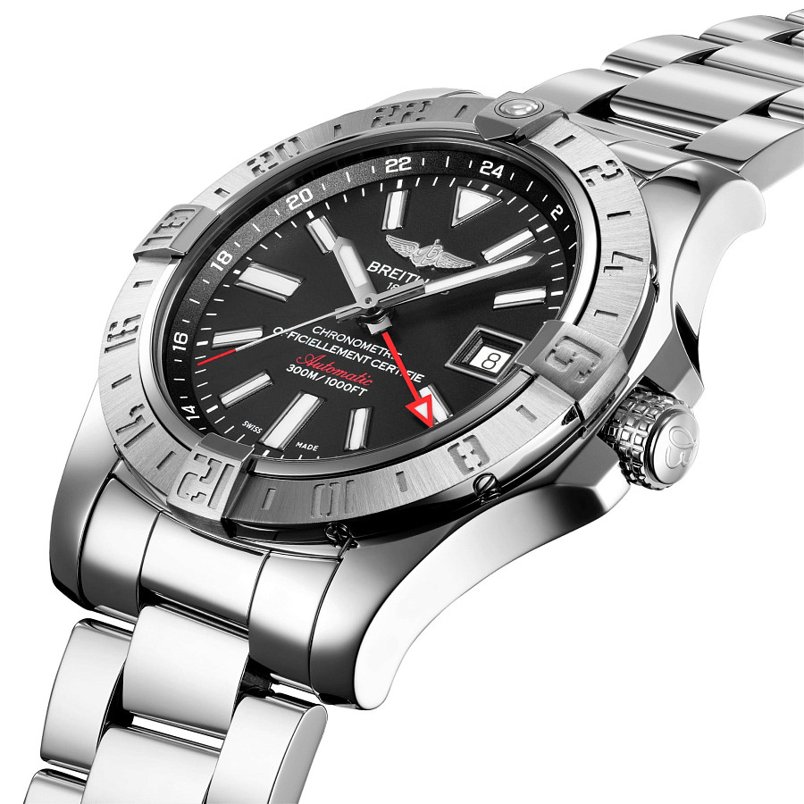 Часы Breitling Avenger II GMT A32390111B1A1 — металл сталь, Швейцария
