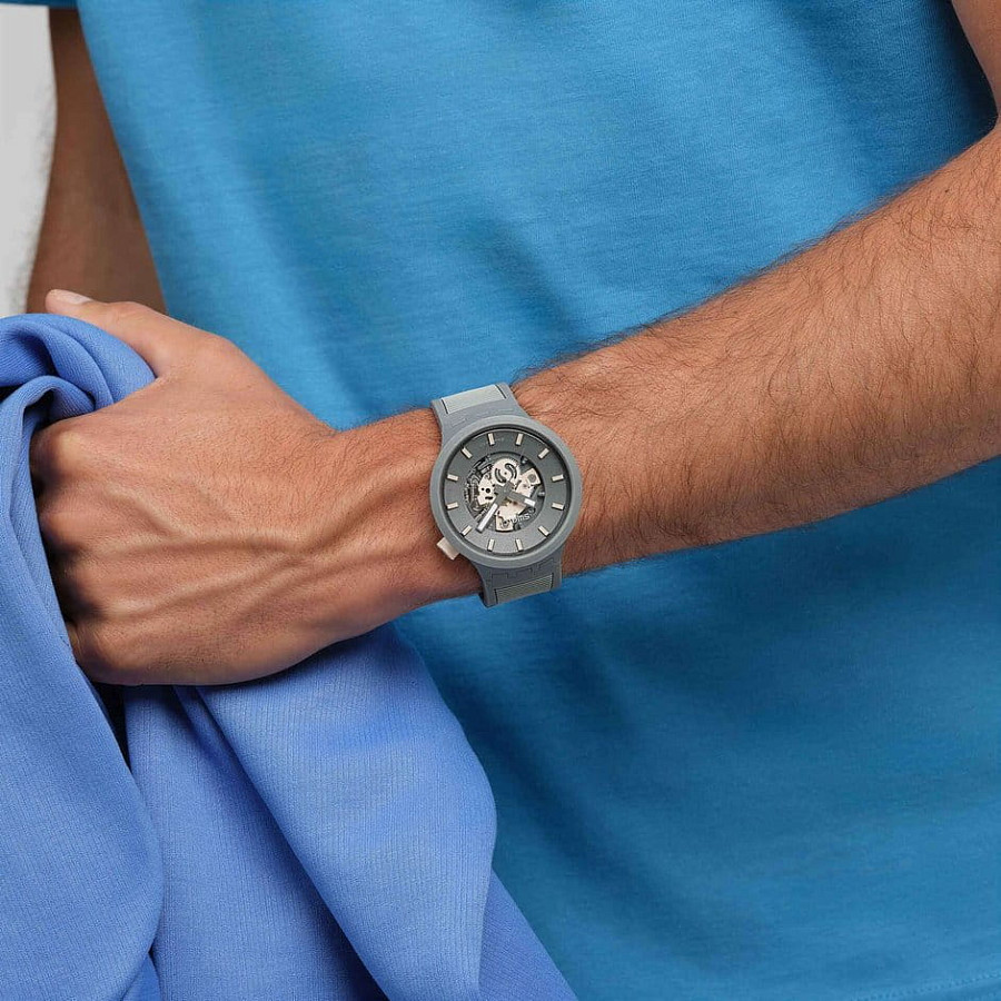 Часы Swatch Big Bold Biosourced Lacquered SB05M102 — биоматериал, мужские