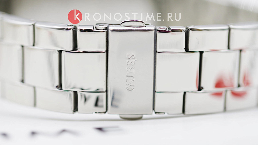 Часы GUESS W1070L1 — серебристый, сталь металл