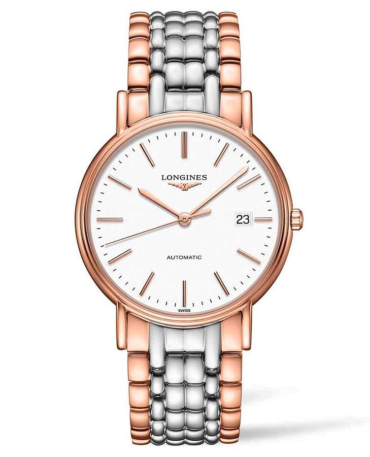 Часы Longines Presence L4.921.1.12.7 — женские, белый