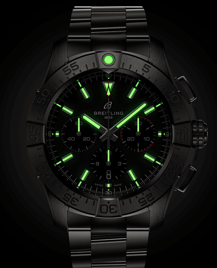 Часы Breitling Avenger B01 Chronograph 44 AB0147101B1A1 — Швейцария, механические