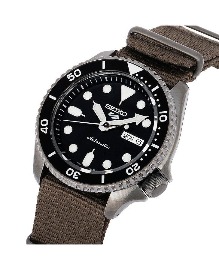 Часы Seiko 5 Sports SRPD65K4S — механические, Япония, мужские