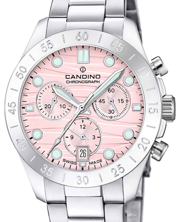 Часы Candino Chronos C4783/2 — кварцевые, сталь