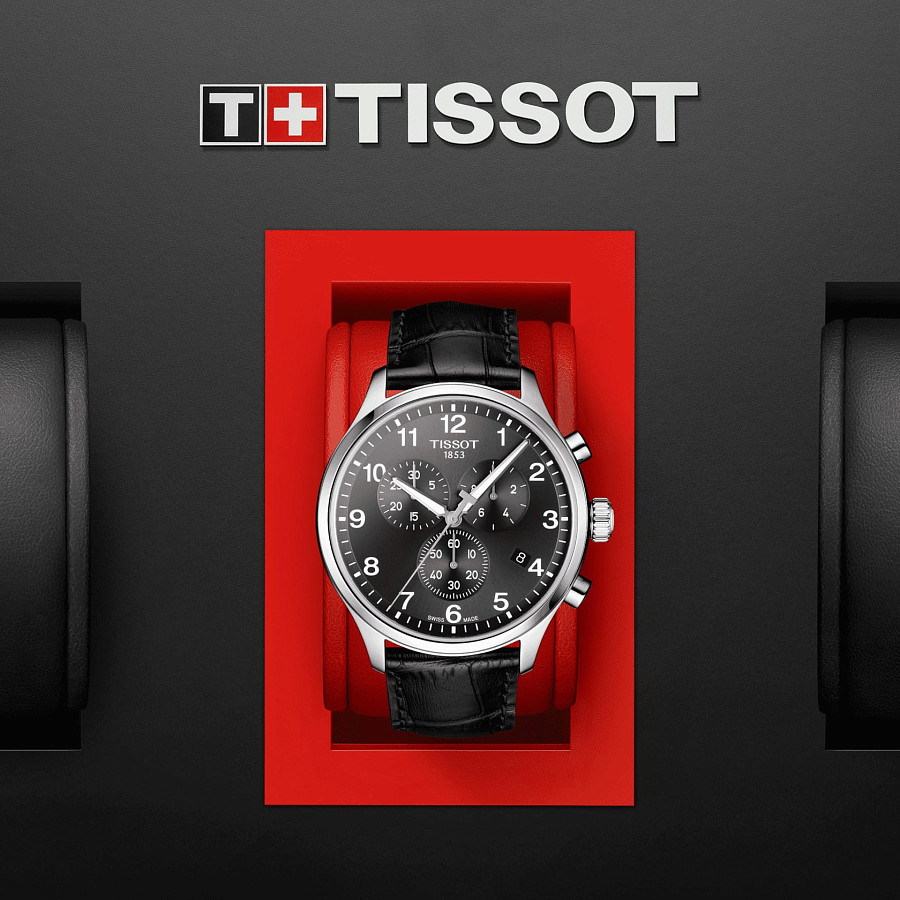 Часы Tissot Chrono XL Classic T116.617.16.057.00 — кожаный, мужские