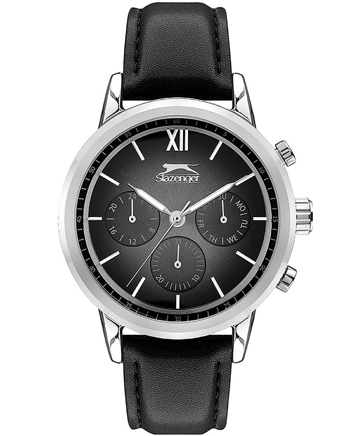 Часы Slazenger Multifunction SL.09.2045.2.01 — мужские, черный