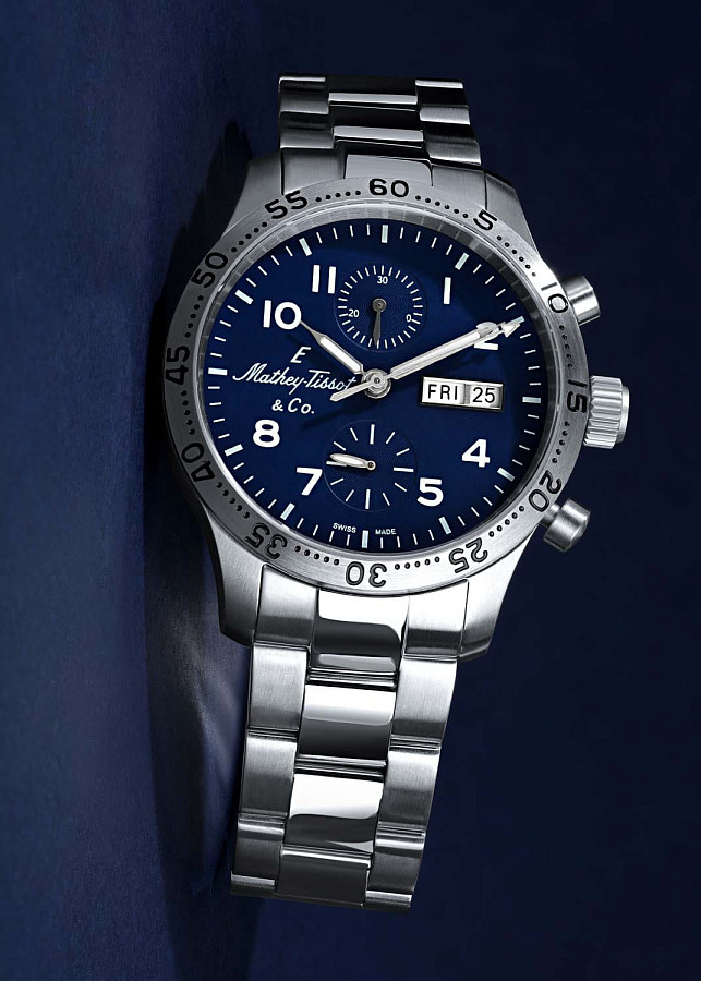 Часы Mathey-Tissot Type 21 H1821CHATBUG — механические, металл сталь