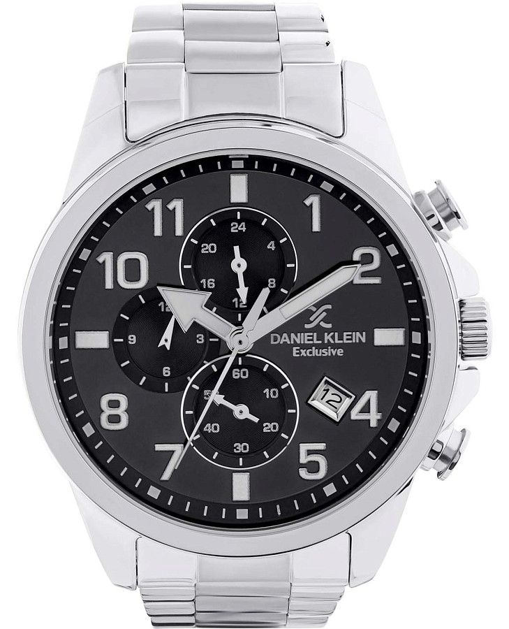 Часы Daniel Klein Exclusive DK.1.13633-1 — мужские, черный