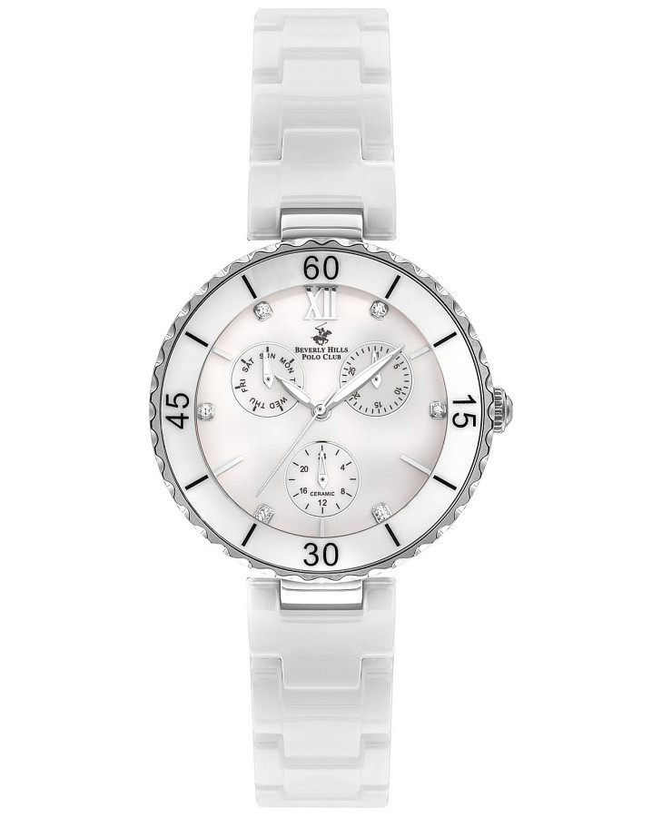 Часы Beverly Hills Polo Club BP3364X.333 — женские, белый
