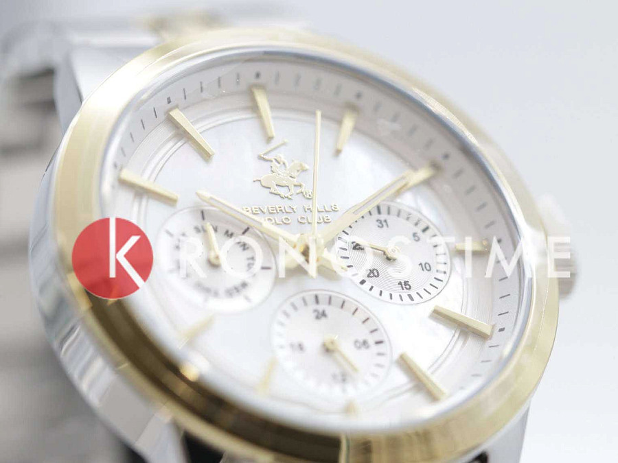 Часы Beverly Hills Polo Club BP3705C.220 — кварцевые, металл сталь