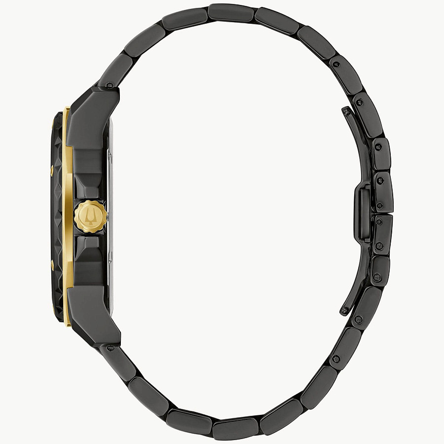 Часы Bulova Marine Star 98D176 — кварцевые, металл сталь