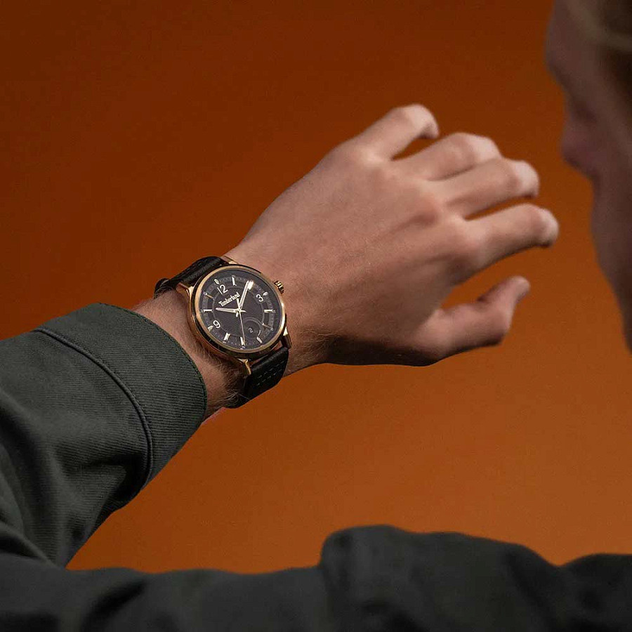 Часы Timberland Driscoll TDWGB0055902 — металл сталь, кожаный