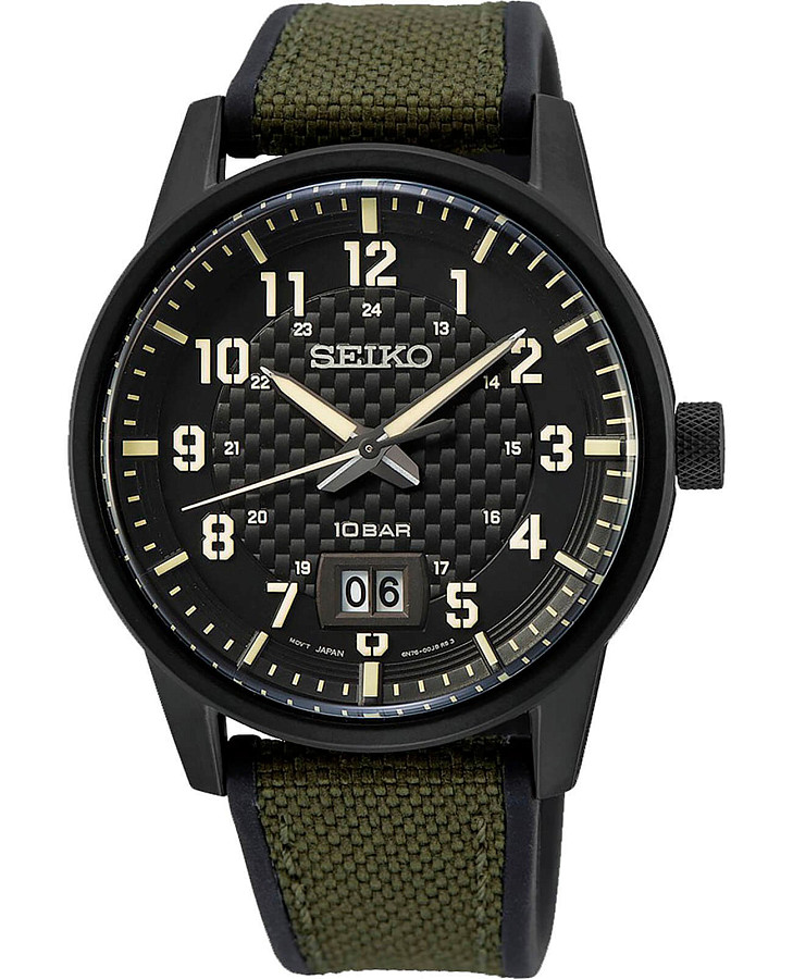 Часы Seiko Conceptual Series Sports SUR325P1 — мужские, черный