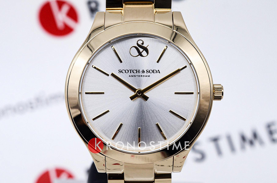 Часы Scotch&Soda SSW.138C — нержавеющая сталь с pvd-покрытием, женские