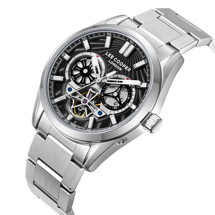 Часы Lee Cooper LC08181.350 — механические, суперметалл металл