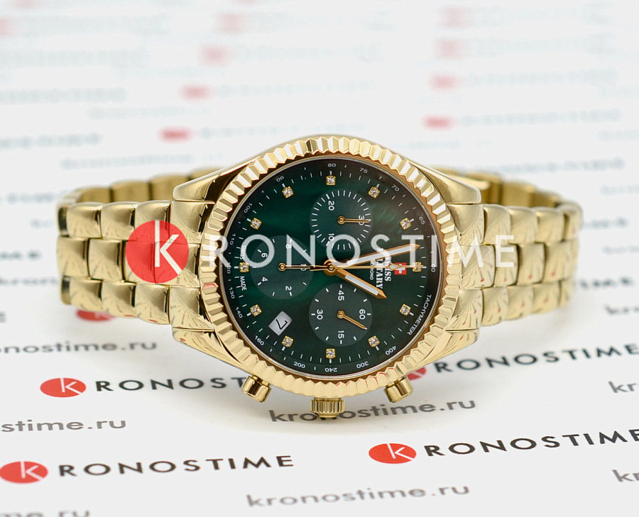 Часы Swiss Military by Chrono Elegant Sports SM30207.04 — кварцевые, сталь металл