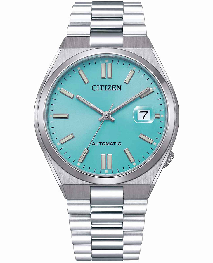 Часы Citizen Tsuyosa NJ0151-88M — мужские, бирюзовый