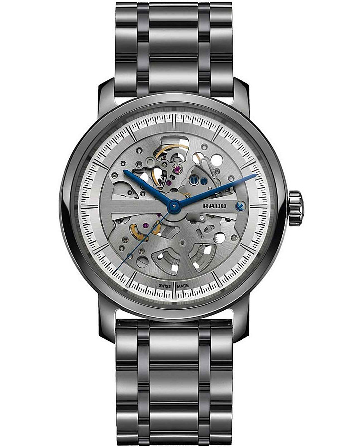Часы Rado Rado DiaMaster Automatic Skeleton R14132122 — мужские, серый