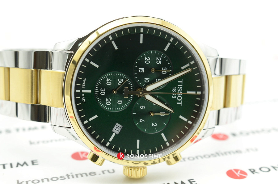 Часы Tissot Chrono XL Classic T116.617.22.091.00 — кварцевые, Швейцария, мужские