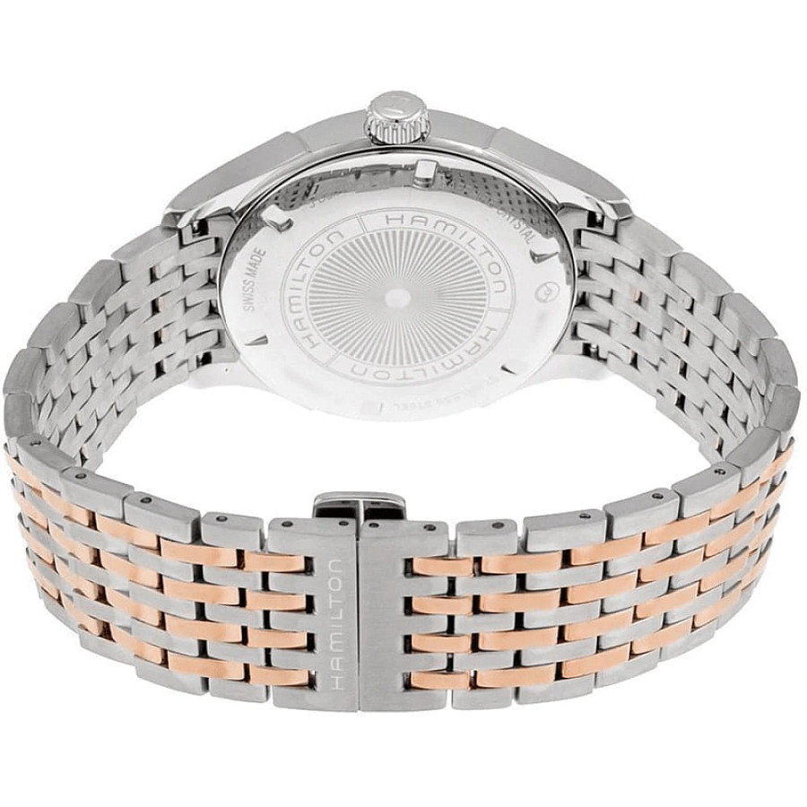 Часы Hamilton American Classic Valiant Auto H39525214 — мужские, сталь c pvd покрытием