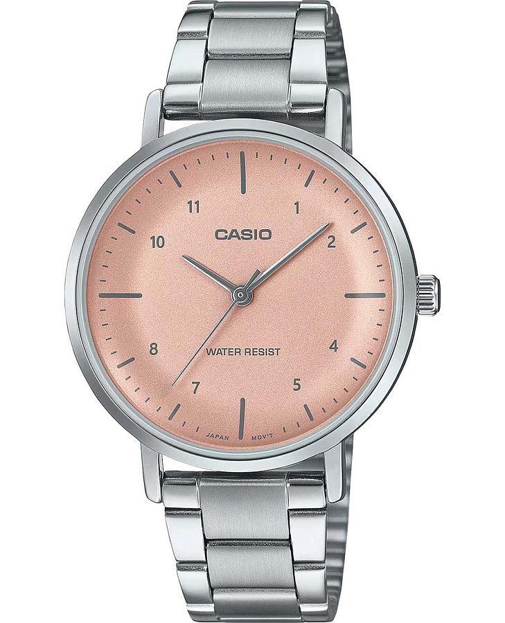 Часы Casio Collection LTP-VT03D-4B — женские, розовый