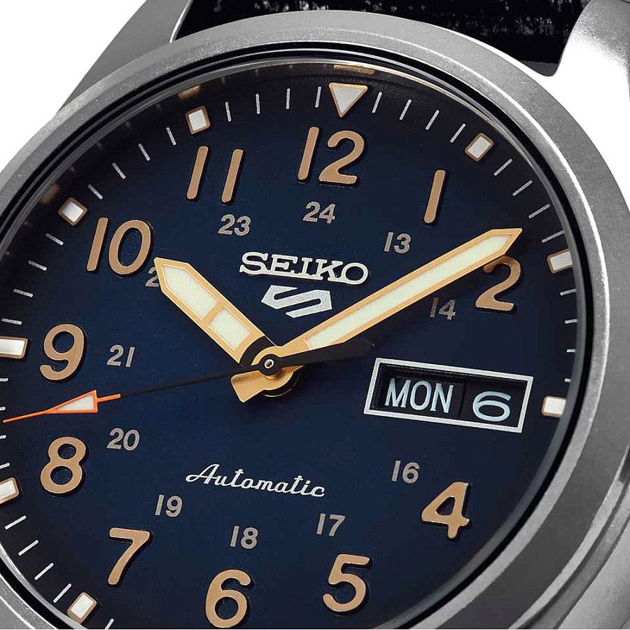 Часы Seiko 5 Sports Field series SRPG39K1 — сталь металл, Япония