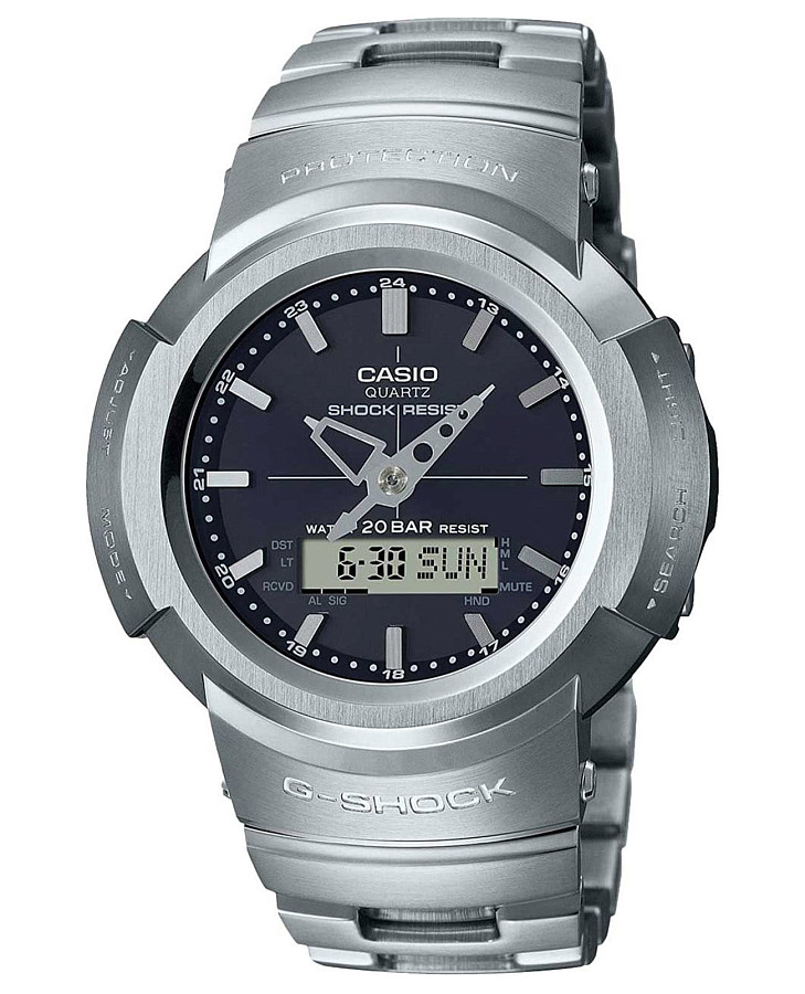Часы Casio G-Shock AWM-500D-1ADR (AWM-500D-1A) — мужские, черный