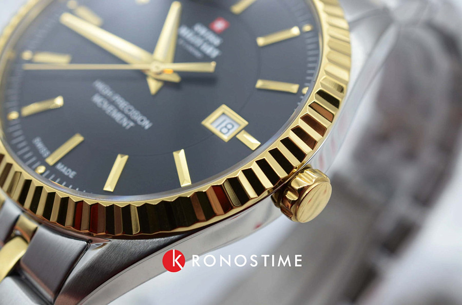 Часы Swiss Military by Chrono Сверхточные SM34065.04 — кварцевые, Швейцария, мужские