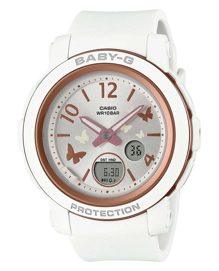 Часы Casio Baby-G BGA-290BD-7A — женские, серебристый