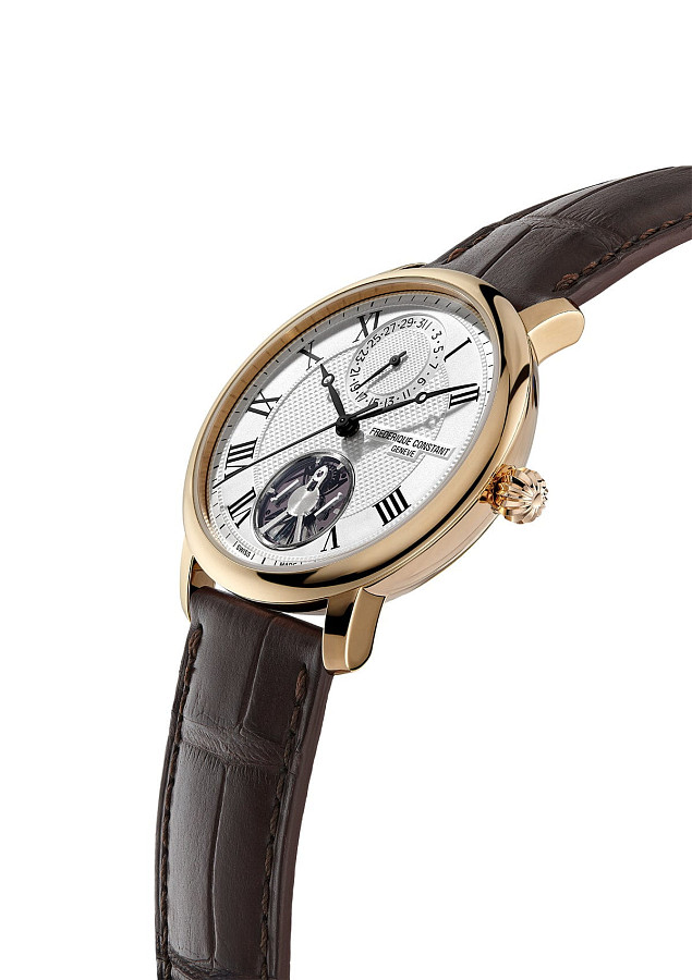 Часы Frederique Constant Slimline Monolithic Manufacture FC-810MC3S9 — механические, сталь металл