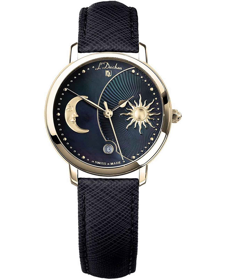 Часы L'Duchen Day & Night D 781.21.31 — женские, черный