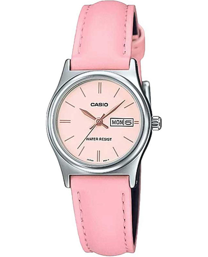 Часы Casio LTP-V006L-4B — женские, розовый