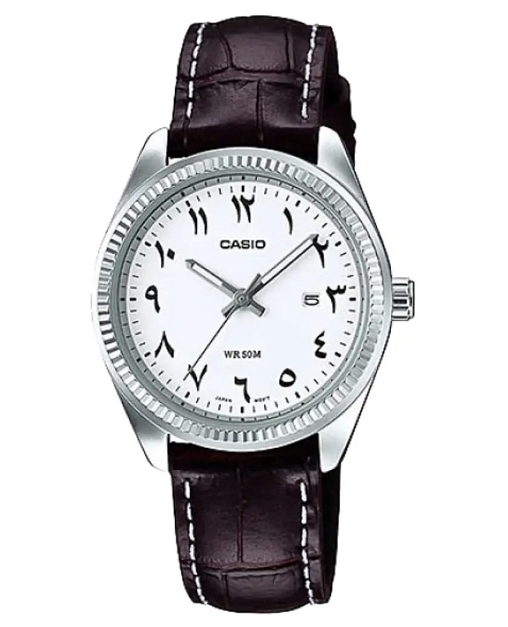 Часы Casio Collection LTP-1302L-7B3 — женские, белый