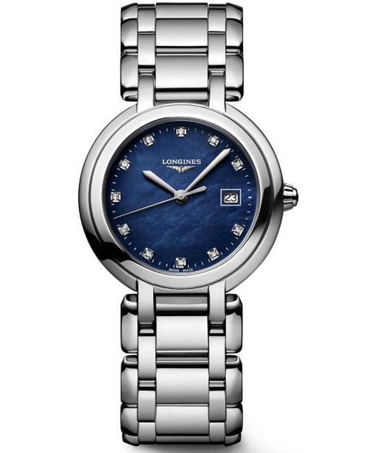 Часы Longines PrimaLuna L8.122.4.98.6 — женские, синий