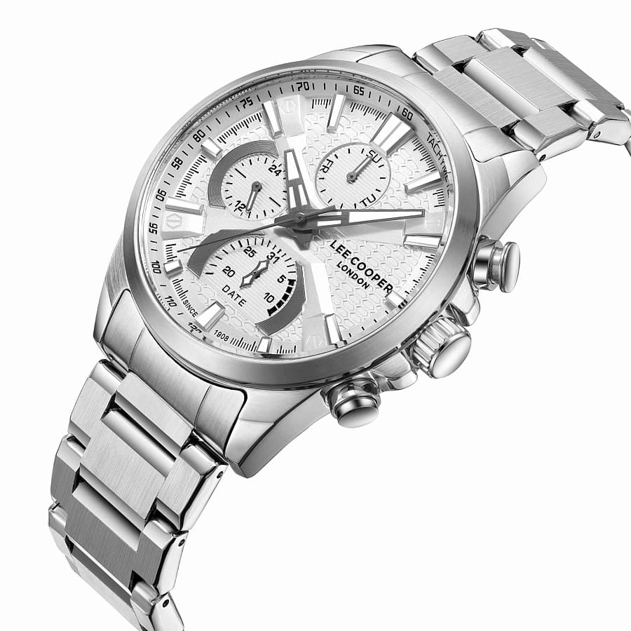 Часы Lee Cooper LC08166.330 — кварцевые, металл сталь