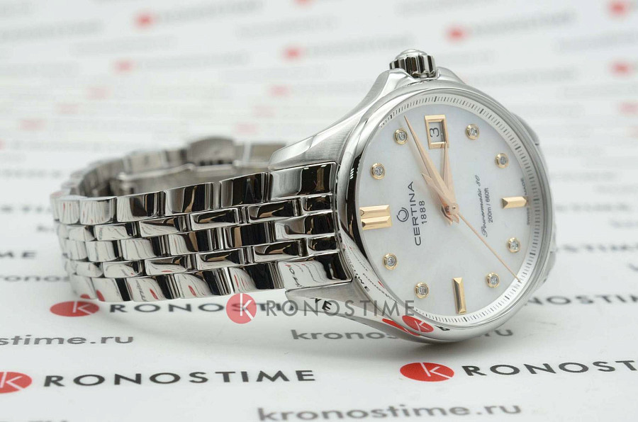 Часы Certina DS Action C032.207.11.116.00 — перламутровый, сталь металл