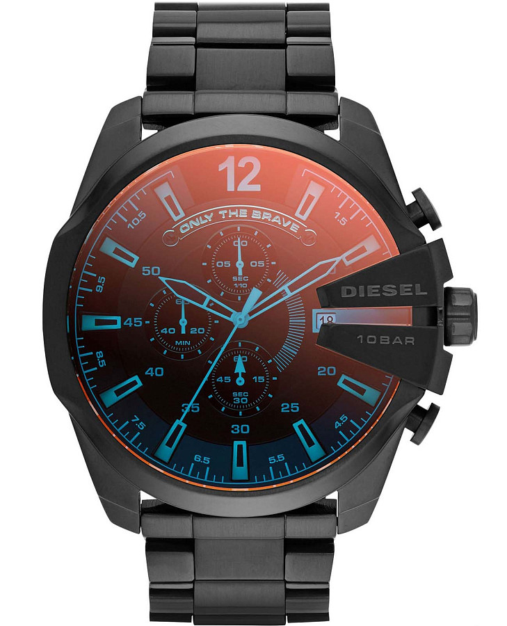 Часы Diesel Mega Chief DZ4318 — мужские, черный