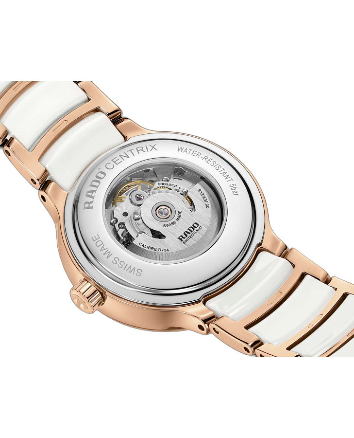 Часы Rado Centrix Automatic Diamonds Open Heart R30029922 — сталь металл, Швейцария