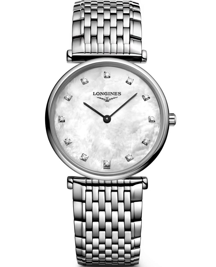 Часы Longines La Grande Classique L4.512.4.87.6 — женские, перламутровый