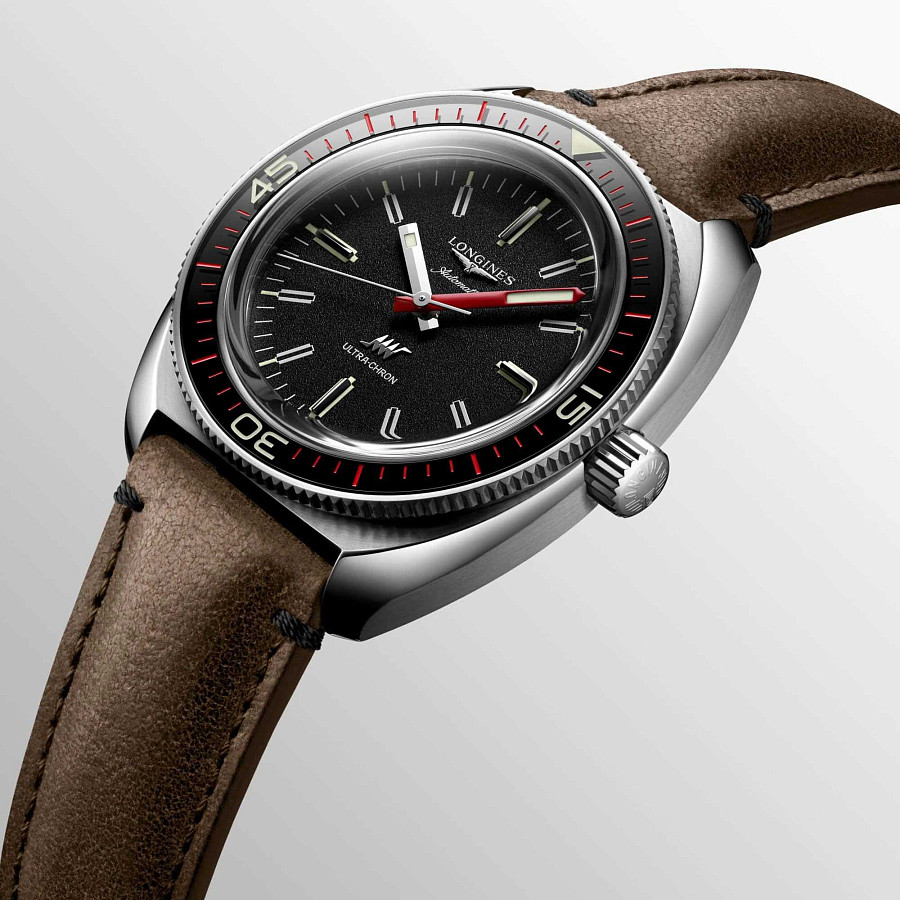 Часы Longines Ultra‑Chron Box Edition L2.836.4.52.8 — металл сталь, Швейцария