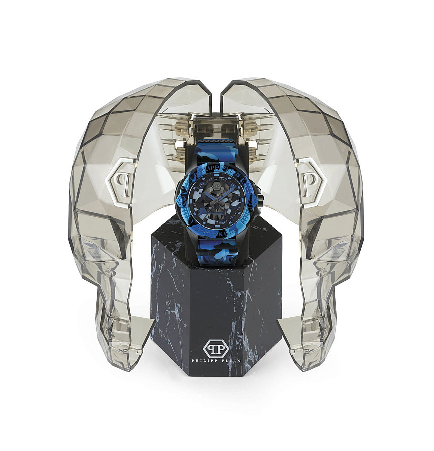 Часы Philipp Plein The Skull PWAAA1021 — мужские, силикон