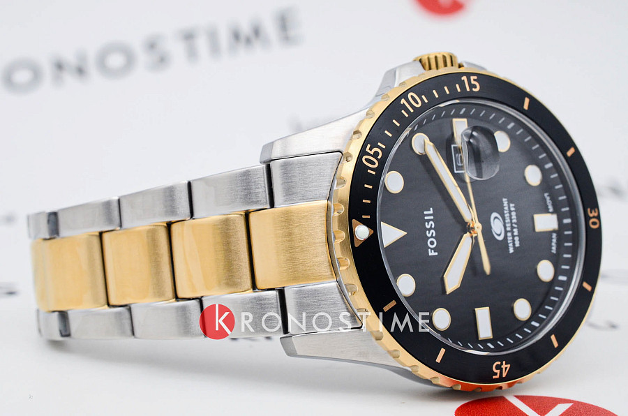 Часы Fossil Blue FS6031 — металл сталь, США