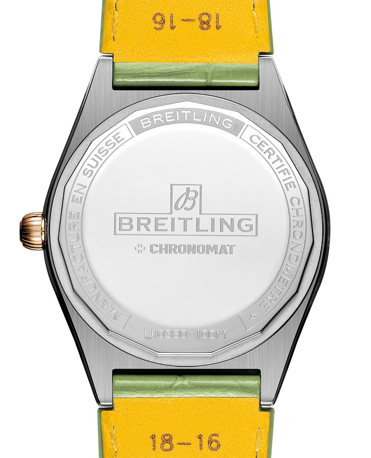 Часы Breitling Chronomat Automatic 36 South Sea U10380611L1P1 — кожаный, женские