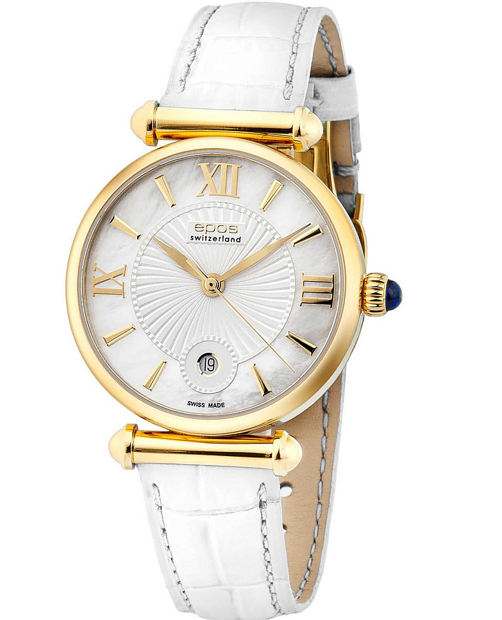 Часы Epos Ladies Quartz 8000.700.22.68.10 — женские, белый