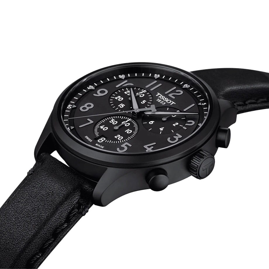 Часы Tissot Chrono XL Special Editon Roglic T116.617.36.052.04 — мужские, кожаный