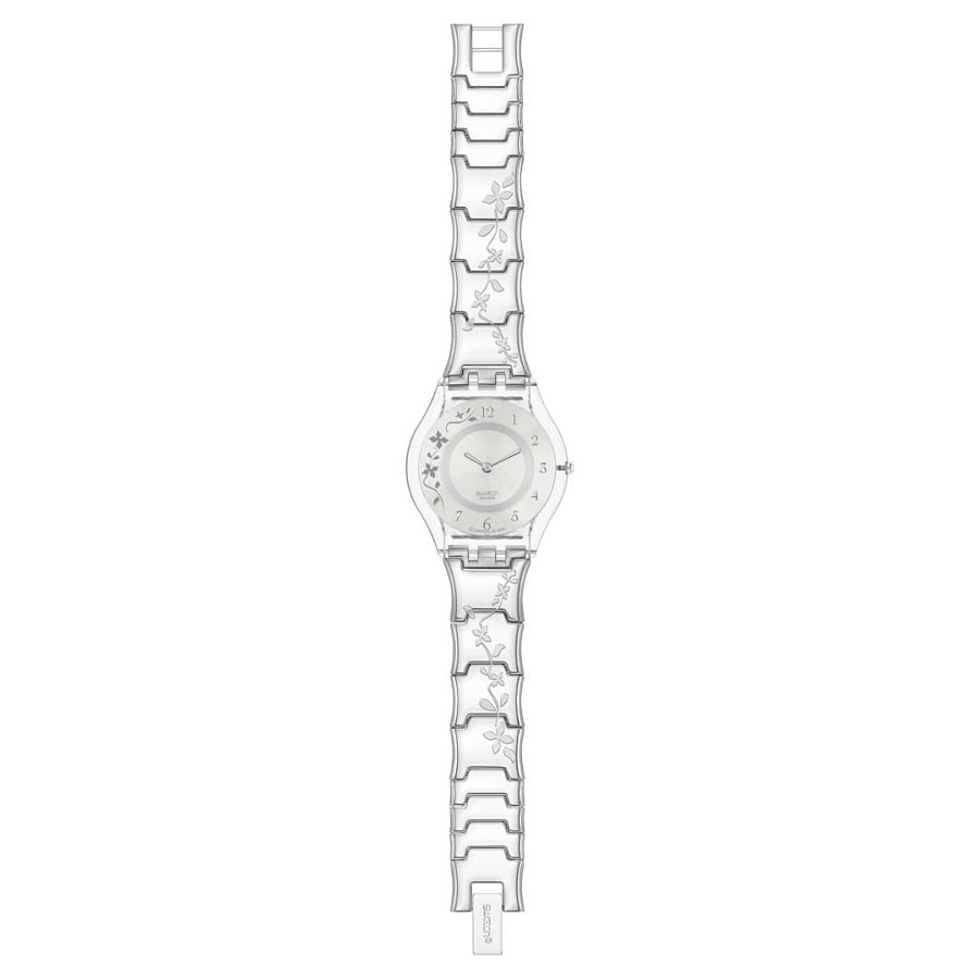 Часы Swatch Skin Classic Biosourced SS08K100G — серебристый, пластик