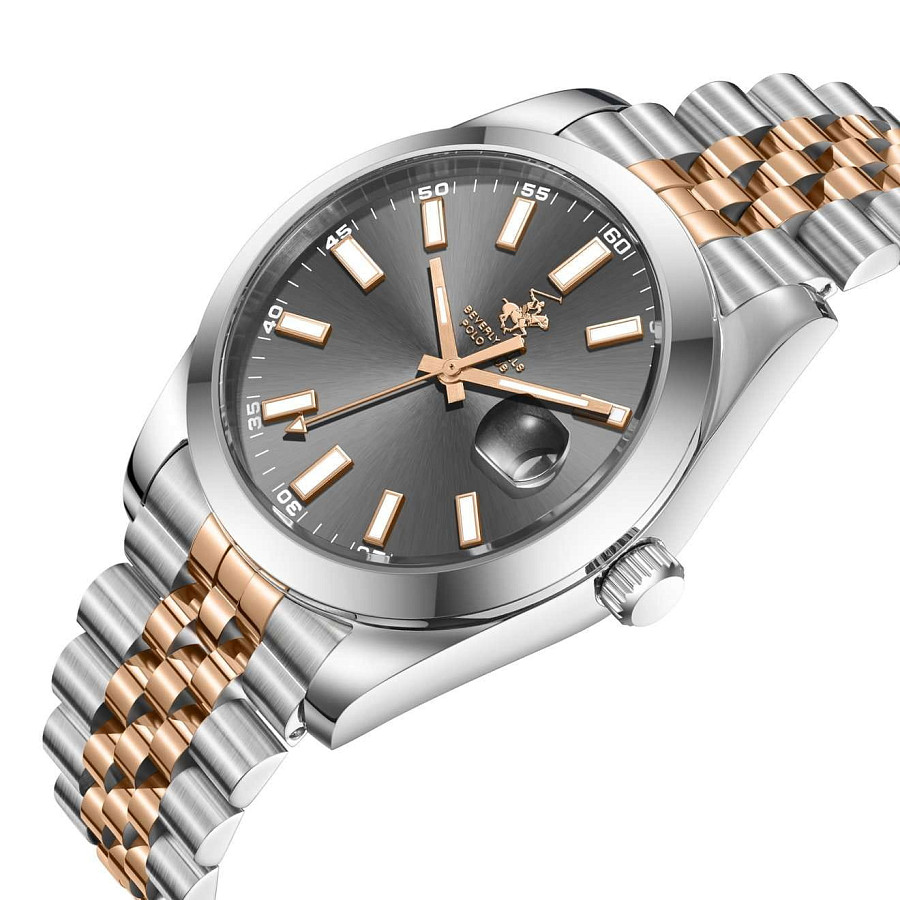 Часы Beverly Hills Polo Club BP3810X.560 — кварцевые, металл сталь
