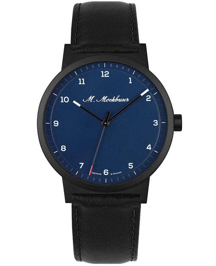 Часы Михаил Москвин Classic 5002L-7 — мужские, синий